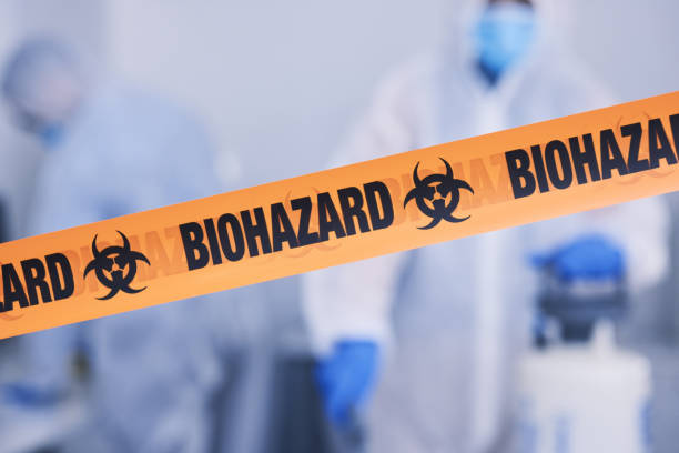 Professional Biohazard technician working in Deerfield Beach, FL